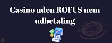 Oplev Spændingen ved Online Casino Rufus
